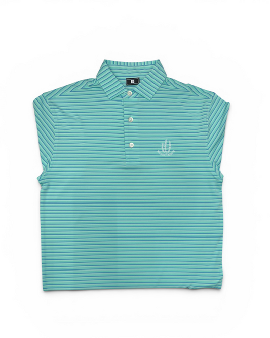 Footjoy Shadow Stripe Lisle Polo