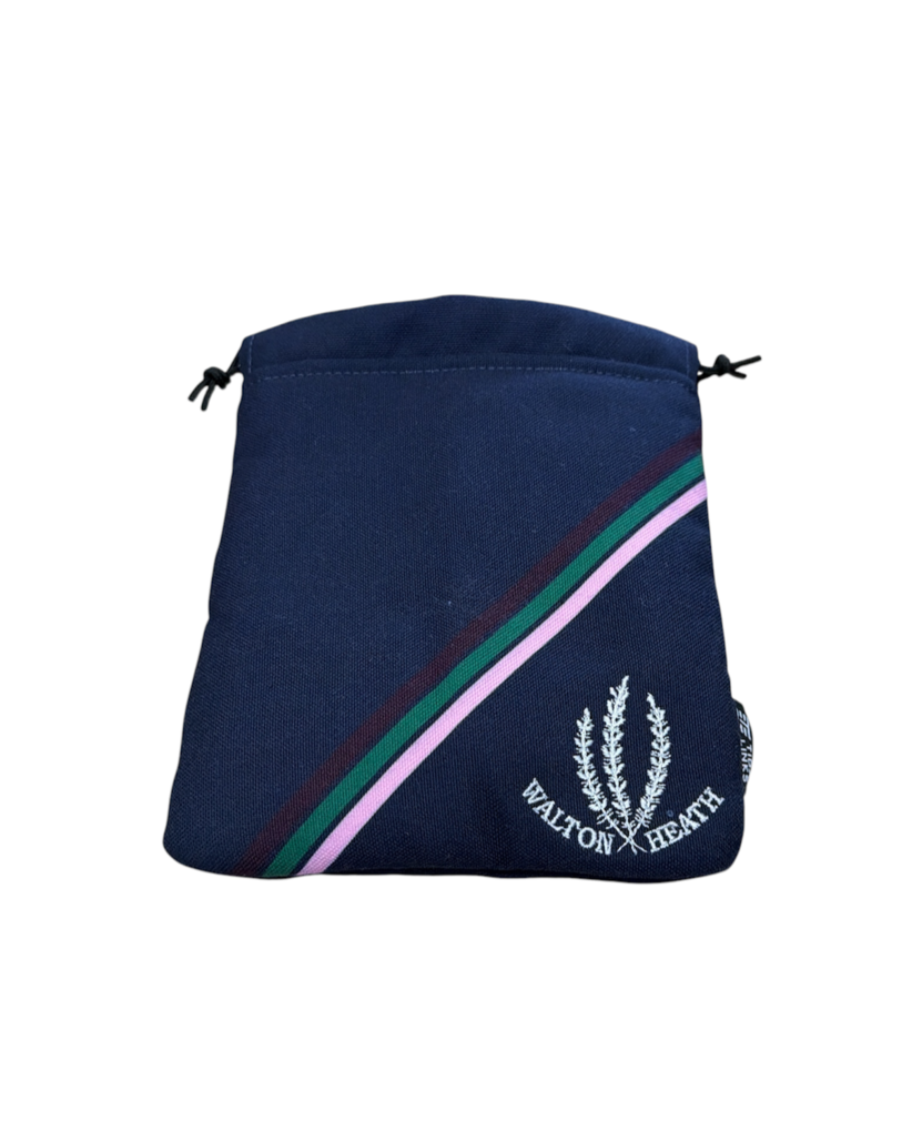 Tidal Links Drawstring Pouch
